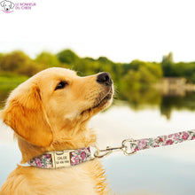 Charger l'image dans la galerie, Ensemble Collier + Laisse personnalisable - Le bonheur du Chien