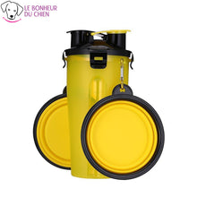 Charger l'image dans la galerie, 2-en-1 Bouteille d'eau et récipient de stockage de nourriture - Le bonheur du Chien