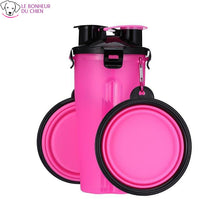 Charger l'image dans la galerie, 2-en-1 Bouteille d'eau et récipient de stockage de nourriture - Le bonheur du Chien