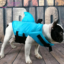 Charger l&#39;image dans la galerie, Sharkjack - Gilet de natation réglable pour chien en forme de requin - Le bonheur du Chien
