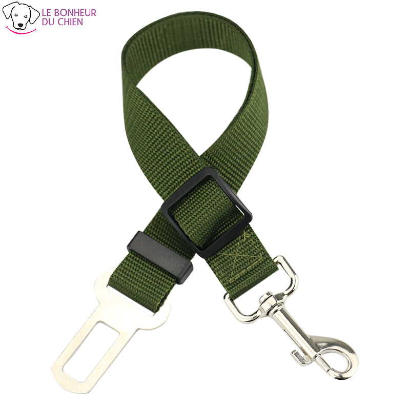 Ceinture de sécurité de siège pour chien - Le bonheur du Chien